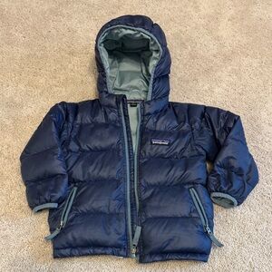 Patagonia Hi Loft Down Coat 2T Navy